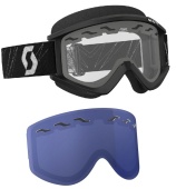 Очки RecoilXi Snow Cross Safari прозрачная+синяя линза в интернет магазине SnowSport