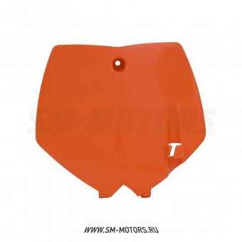 Щиток номера передний R-Tech KTM SX65 02-08 (R-TBKTMAR0065) оранжевый в интернет магазине SnowSport